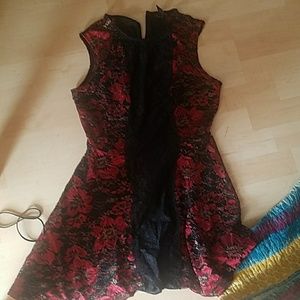 Floral holiday dress